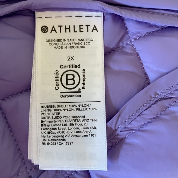 ❄️ATHLETA WHISPER WEIGHT FEATHERLESS QUILTED PUFFER JACKET❄️ - Picture 5 of 10